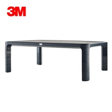 3M 모니터받침대 모니터거치대 거치대 모니터스탠드 듀얼모니터받침대 컴퓨터받침, 단일상품