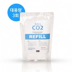 네오 Neo CO2 [이탄발생기] 리필 대용량 3회분 이산화탄소 저압co2, 1개