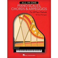 All-In-One Piano Scales Chords & Arpeggios: For All Piano Methods Paperback, Hal Leonard Publishing Corporation Hal Leonard Publishing Corporation