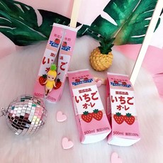 우유모양필통