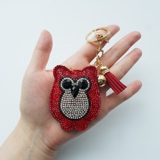 부엉이퀄트열쇠고리