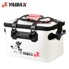 야이바엑스-KYB-1040 화이트 40cm/밑밥통 보조가방, 40cm-580424