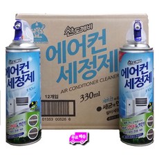 산도깨비 에어컨 세정제, 330ml, 4개