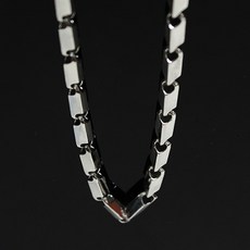사각체인목걸이