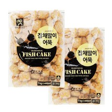 아워홈 잡채말이 어묵 1KG, 2개