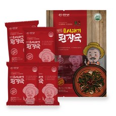 자연두레 뚝딱 얼큰시래기 된장국 50g(10gx5개입) x 6개, 단품, 10g