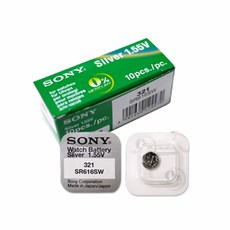 소니 321(SR616SW)(1알) 시계건전지, 1세트