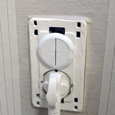 콘센트감전방지커버무접지용