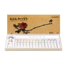 비비드 한국화 채색물감 7.5ml 16색, 1