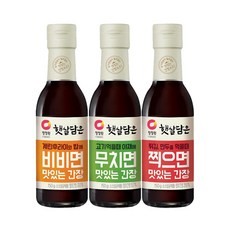 청정원 비비면간장+무치면간장+찍으면간장 150g 3종세트, 3개