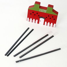 커피스틱 개별포장/검정 (15cm), 1개, 1000개