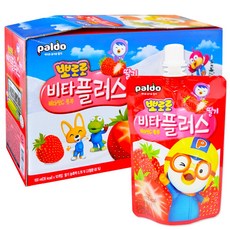 팔도 뽀로로 비타플러스 음료, 10개, 100ml