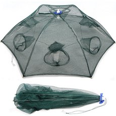 통발 우산통발(6구 원터치 통발) 물고기포획