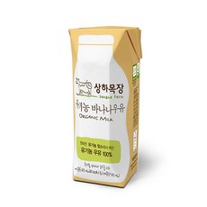 상하목장 유기농 바나나우유, 125ml, 96팩