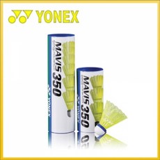 YSKYY 요넥스 마비스350 셔틀콕 XJAXX, 적색캡_노란깃