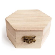 핸디몰 나무보석함(미니발 육각 집모양 원형)DIY