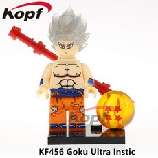 중국레고 드래곤볼 커스텀피규어 포고 POGO 신화 XINH 미피 레고호환블록, [ KOPF 신승수의 극의 손오공 ]