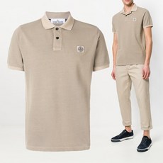 STONE ISLAND [스톤]18SS 와펜 패치 워싱 PK티681522S67 V0098