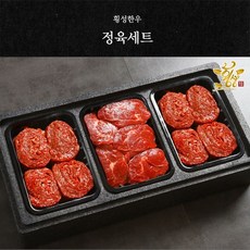 횡성한우 정육세트(불고기500g+불고기500g+장조림500g), 단품, 1개