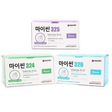 마이씬 대일 인슐린 당뇨 펜니들 32G 6mm 100개입 - 멸균주사침, 1box