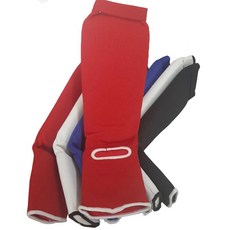 발등정강이보호대 면아대 2개1조 격투기보호대/태권도, 블랙