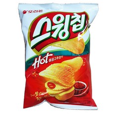 오리온 스윙칩 볶음고추장맛 60g X 10개