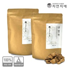 자연지애 320종 잔류농약 불검출 커피로스팅으로 껍질째 볶은 우엉차 / 국내산 100% 볶은 우엉차, 100g, 2개