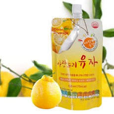 아람농장 아람드리 어린이음료 아기주스 138ml, 유자, 30팩