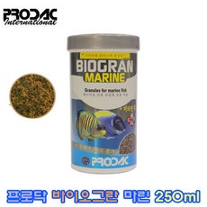(주)가성아쿠아홈펫 프로닥 바이오그란 마린 250ml 해수어사료 사료, 1개