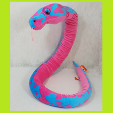 동물인형 WILD REPUBLIC(와일드리퍼블릭) 뱀인형(핑크) #89094 봉제인형