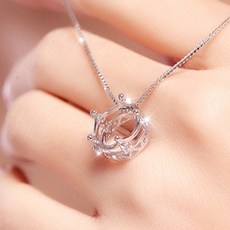 여자발찌왕관펜던트
