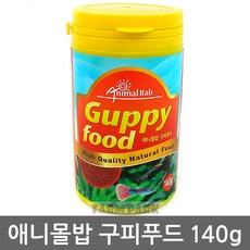 팜파크 애니몰밥 구피푸드 140g 구피 구피사료 구피먹이, 1개