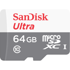 샌디스크 울트라 마이크로SD SDSQUNS, 64GB