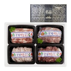 [경북문경] 문경 약돌돼지 4종 선물세트, 1box