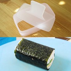 하나시아이 하와이안 스팸 무스비틀 사각김밥 만들기 소풍 김밥틀 2사이즈, 핑크M