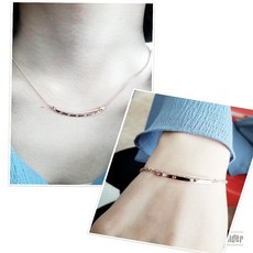 은목걸이팔찌세트