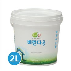 노루페인트 순앤수 친환경 항균페인트 베란다용 2L 곰팡이방지, 소프트화이트