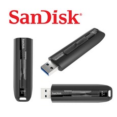 샌디스크 USB3.1 익스트림 고 플래시 드라이브 SDCZ800, 64GB