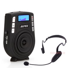 에펠폰 마스터H FC-930 50와트 강의용전문 휴대용 헤드셋마이크 기가폰, FC-930H 블랙