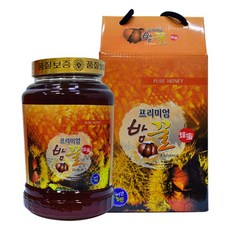 청정 지리산 프리미엄 천연 밤꿀 2.4kg, 1개