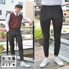 [AJX_4904333] (SIZE : S) 6.5통조절 스판 차콜 교복바지 교복 예쁜교복 남학생교복 고등학교교복 통조절교복바지 남학생교복바지 예쁜교복바지