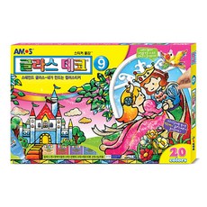 아모스-스티커물감 글라스데코 9호 20컬러