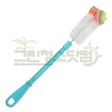 미화콤비병솔(대) 젖병솔 물병솔 청소솔 세척솔 병세척솔 병청소솔 병청소도구, 1
