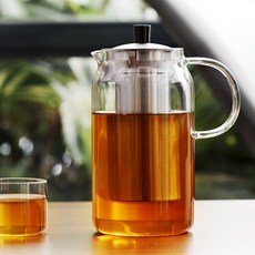 사마도요 내열유리 티포트 S046 1 200ml, 1.2L, 1개