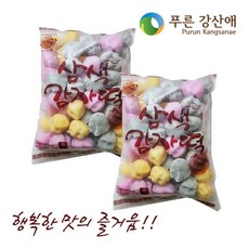 [푸른강산애] 감자.호박.백년초.3색감자떡 2000g_ 기획, 2kg, 2개