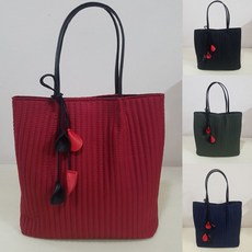 더드림 가벼운가방 엄마가방 여자숄더백 누빔 토트백 에코백 5Color