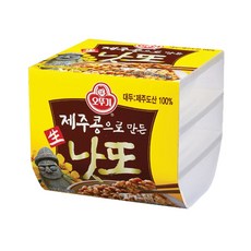 오뚜기 제주콩으로 만든 생낫또 168g(아이스박스포장), 1개, 168g