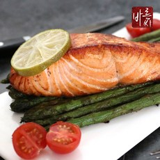 바른씨 연어머리갈비뼈+꼬리살 특가 연어머리구이 연어구이 연어스테이크, 연어머리갈비뼈1.2kg+꼬리살 400g