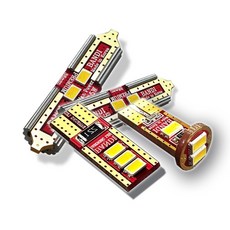 반디 LED 실내등 더뉴카니발, 번호판 T10트윈 2개, 1세트