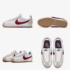 나이키 코르테즈 프리미엄 화이트레드 검솔 905614-103 WOMEN'S